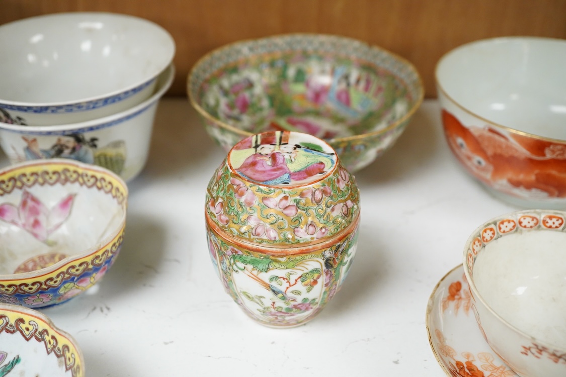 A small group of Chinese ceramics, 19th century and later